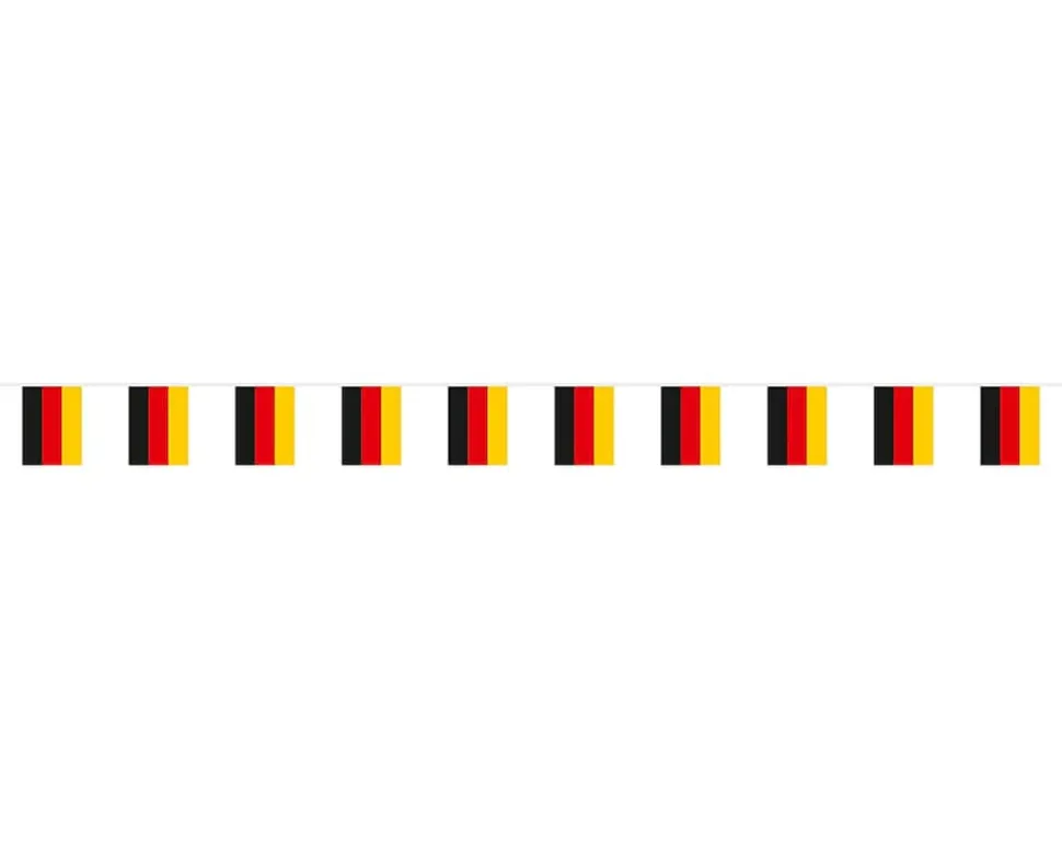 Großes Deutschland Fan-Set (30-teilig) EM WM anfeuern schwarz rot gold Fußallparty