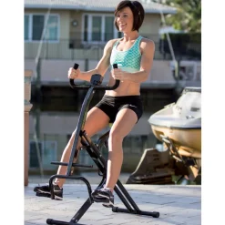 Gymform® Fitnessgerät für Zuhause klappbar - Trainingsgerät Ab Booster Plus