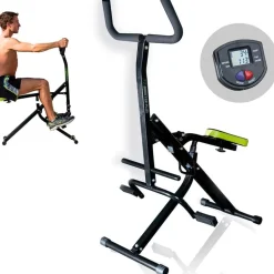 Gymform® Fitnessgerät für Zuhause klappbar - Trainingsgerät Ab Booster Plus