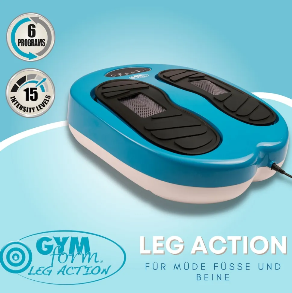 Gymform® Shiatsu Fußmassagegerät und Beinmassagegerät Leg Action