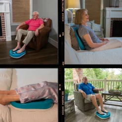 Gymform® Shiatsu Fußmassagegerät und Beinmassagegerät Leg Action Platinum