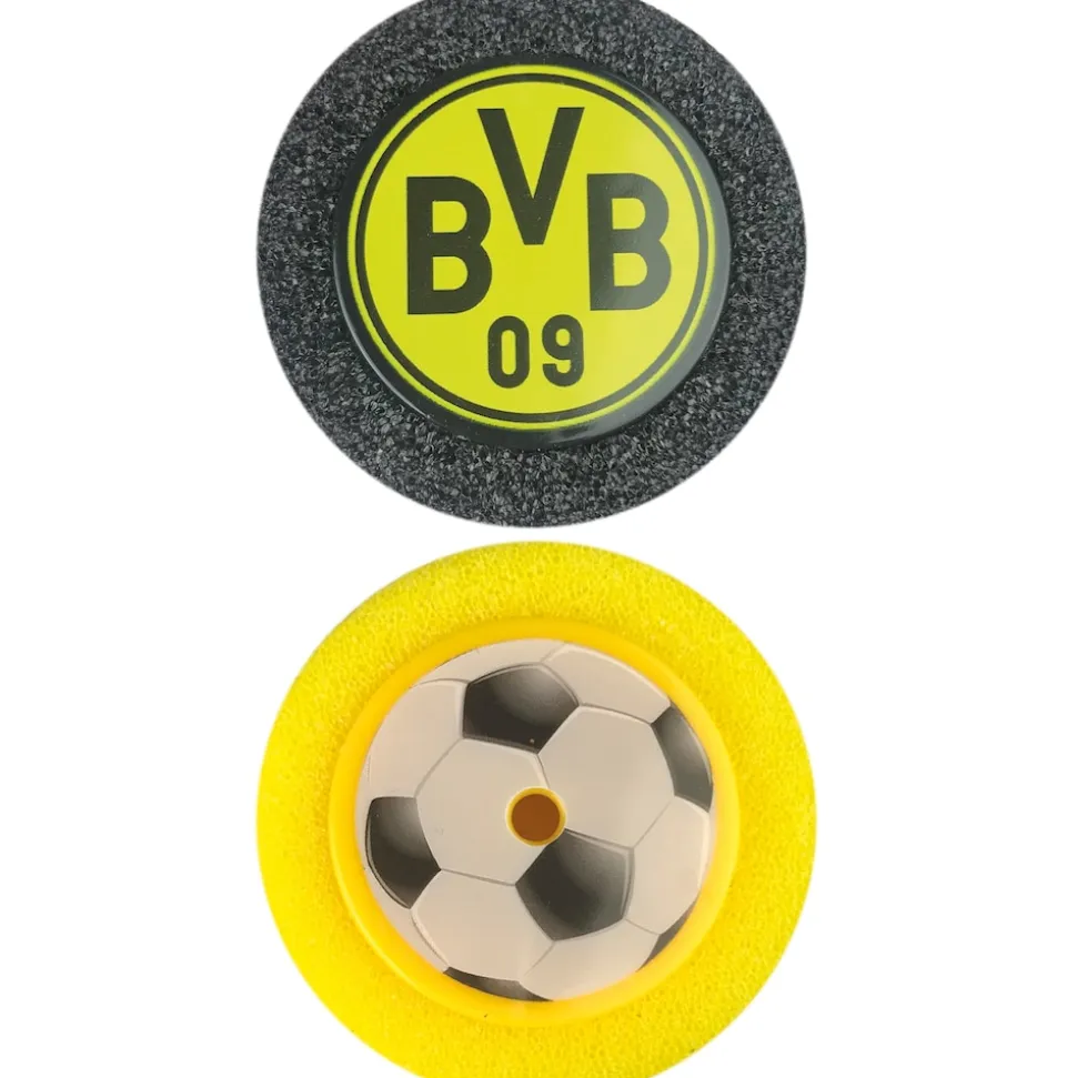 Happy People 16124 - BVB Foam Shooter Wasserspritze (ca. 26 cm) Wasserpistole Badespaß Kinder