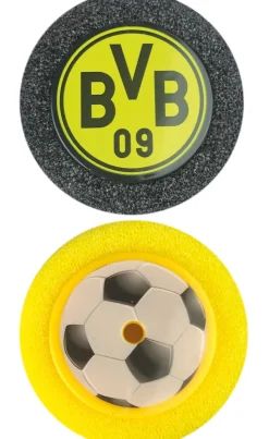 Happy People 16124 - BVB Foam Shooter Wasserspritze (ca. 26 cm) Wasserpistole Badespaß Kinder