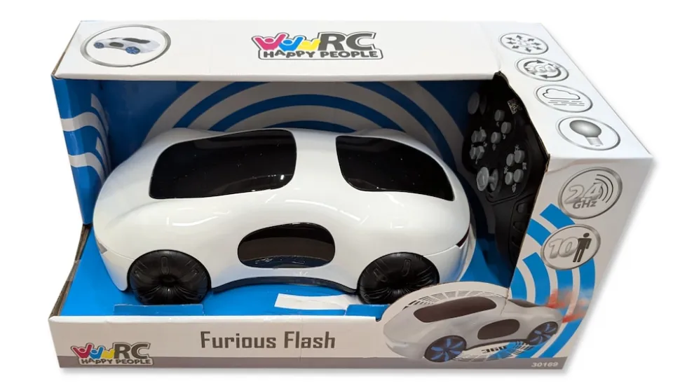 Happy People 30169 - Ferngesteuertes Auto - Furious Flash (25cm)