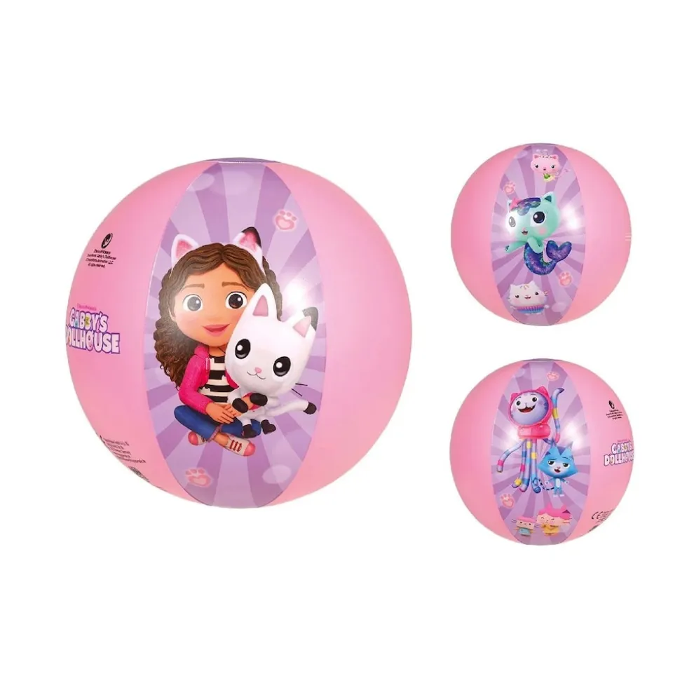 Happy People Gabby's Dollhouse Strandset Schwimmring Matratze Strandball Ball