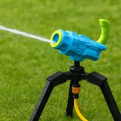 Happy People 17194 - Garten-Sprinkler Wasserkanone (25cm) Wasserpistole Kinder Wasserspiel Badespaß