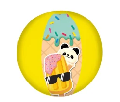 Happy People 77452 - Happy Summer Strandball Wasserball (ca. 29 cm) Ball Kinder Garten Spielball