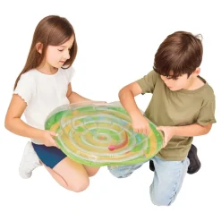 Happy People 16693 - Lotti Karotti Kinderluftmatratze - Das flotte Hasenlabyrinth