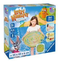 Happy People 16693 - Lotti Karotti Kinderluftmatratze - Das flotte Hasenlabyrinth