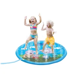 Happy People - Sprinklermatte - Peppa Wutz (Ø 150 cm) Wassersprenkler Kinder Badespaß