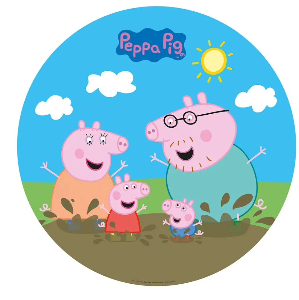 Happy People - Sprinklermatte - Peppa Wutz (Ø 150 cm) Wassersprenkler Kinder Badespaß