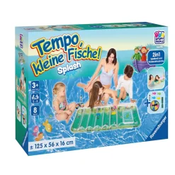 Happy People 16698 - Tempo kleine Fische! Kinderluftmatratze - Das Wettschwimmen gegen die Zeit