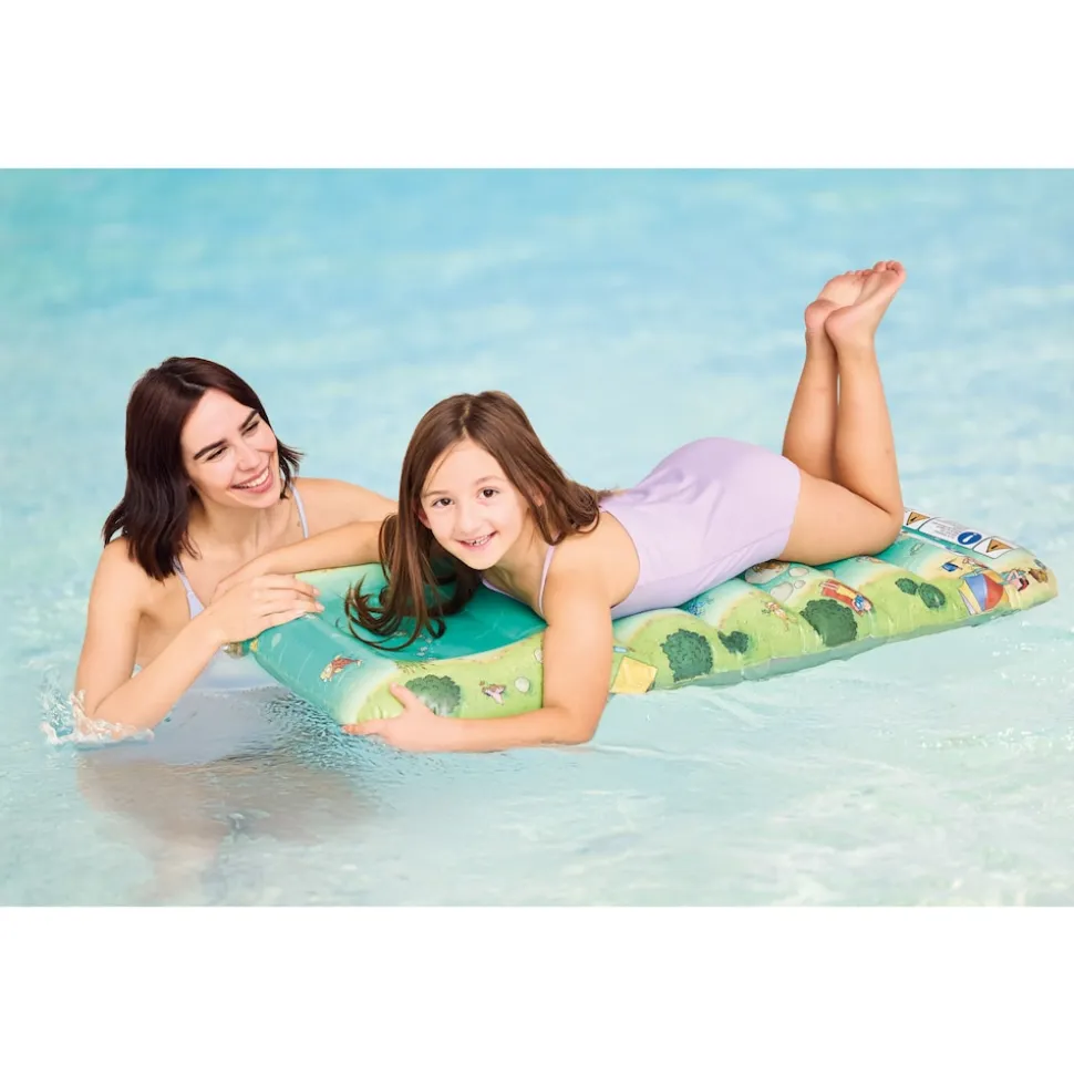 Happy People 16698 - Tempo kleine Fische! Kinderluftmatratze - Das Wettschwimmen gegen die Zeit