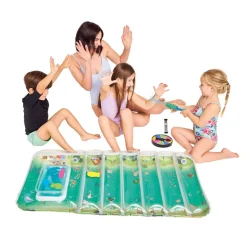 Happy People 16698 - Tempo kleine Fische! Kinderluftmatratze - Das Wettschwimmen gegen die Zeit
