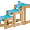 Happy People - Wasser-Spieltisch 3er Set - mit Schleusenfunktion Wasserspielzeug