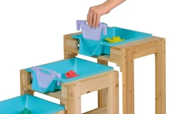 Happy People - Wasser-Spieltisch 3er Set - mit Schleusenfunktion Wasserspielzeug