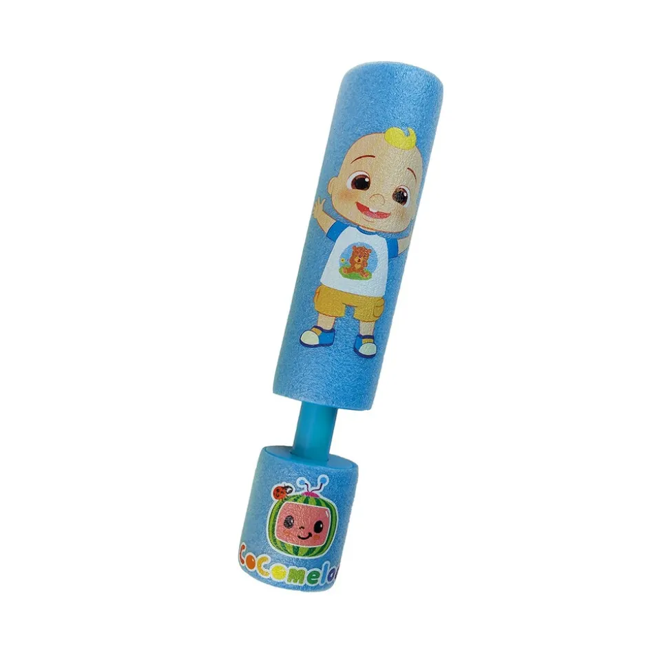 Happy People - Wasserspritze - Cocomelon Foam Shooter (19 cm) Wasserpistole Kinder blau