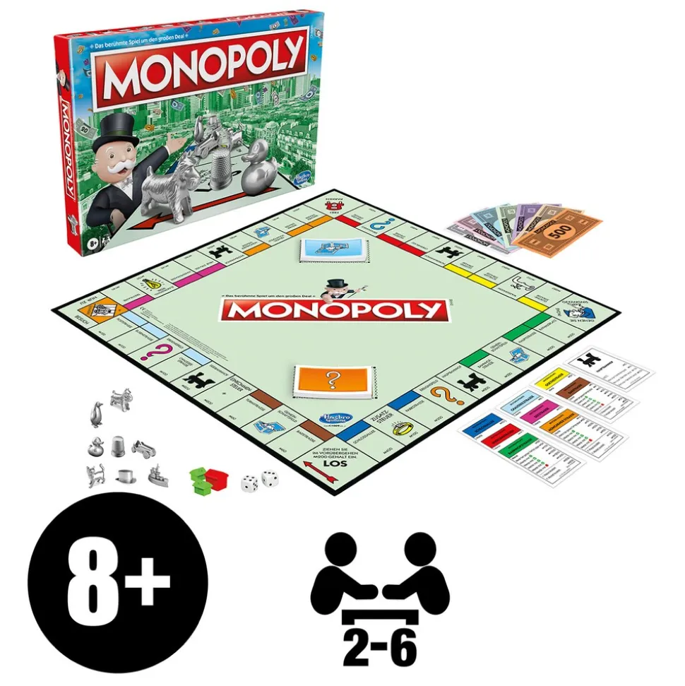 Hasbro Monopoly Banking Cash-Back Mehrfarbig Spiel