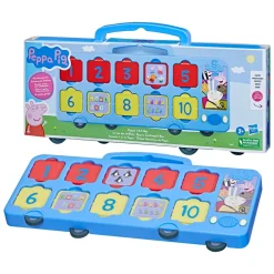 Hasbro Peppa Pig Peppas Zahlenspaß-Bus Mehrfarbig Lernspielzeug