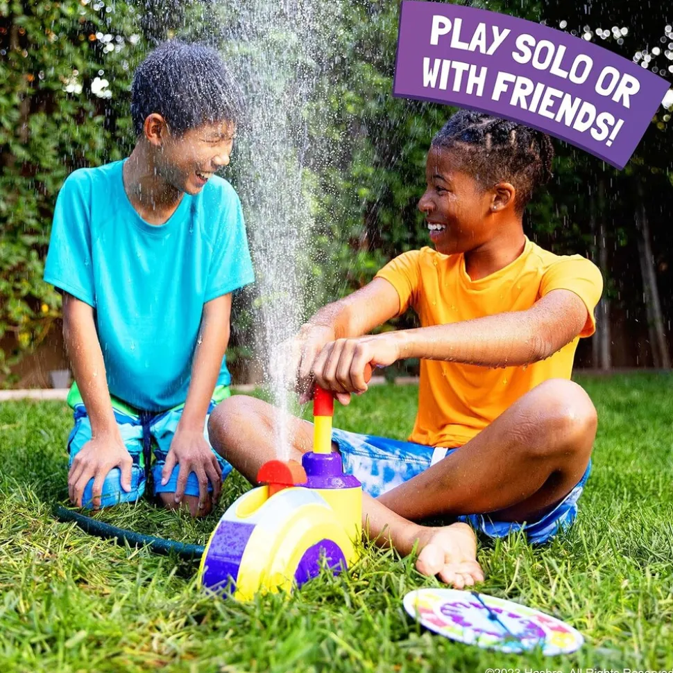 Hasbro - SOAK-7250 - Pie Face! Splash Wasserspielzeug Wassersprinkler Sprenkler Sommer Kinder