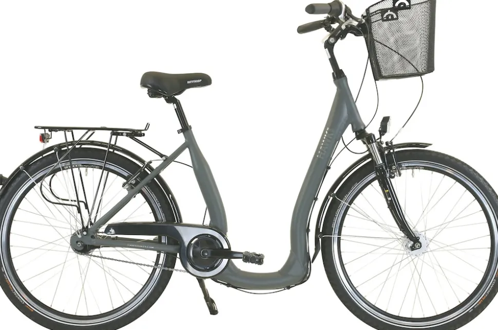 Hawk City Comfort Deluxe Plus Cityrad Damen 26 Zoll 44 cm Deep Wave - Anthrazit