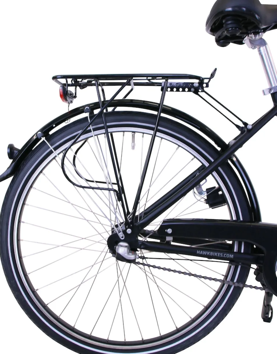 Hawk City Comfort Premium Cityrad Damen 26 Zoll 42 cm Deep Wave - Anthrazit
