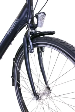 Hawk City Comfort Premium Cityrad Damen 26 Zoll 42 cm Deep Wave - Anthrazit