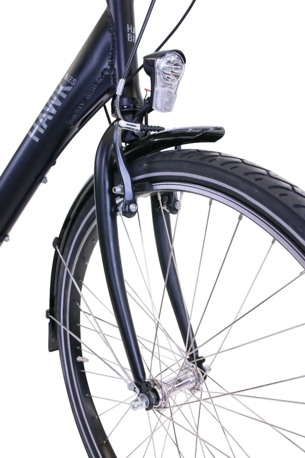 Hawk City Comfort Premium Cityrad Damen 26 Zoll 42 cm Deep Wave - Anthrazit