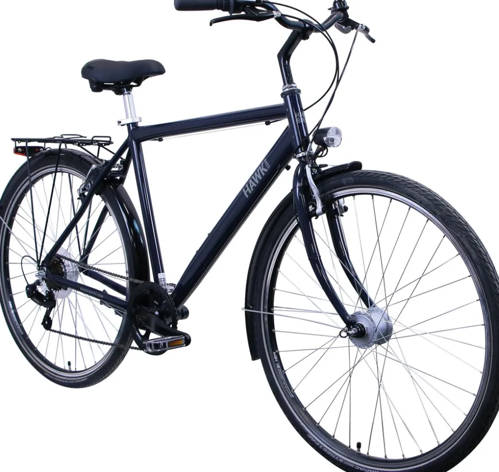 Hawk Citytrek Easy Gent Cityrad Herren 28 Zoll 55 cm Diamant - Anthrazit