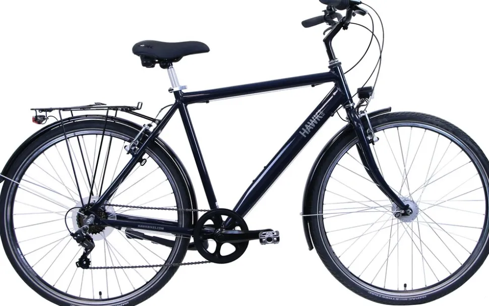 Hawk Citytrek Easy Gent Cityrad Herren 28 Zoll 55 cm Diamant - Anthrazit