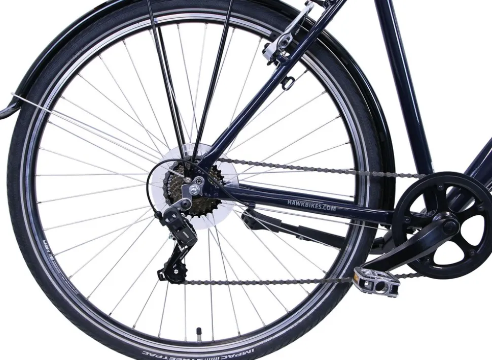 Hawk Citytrek Easy Gent Cityrad Herren 28 Zoll 55 cm Diamant - Anthrazit