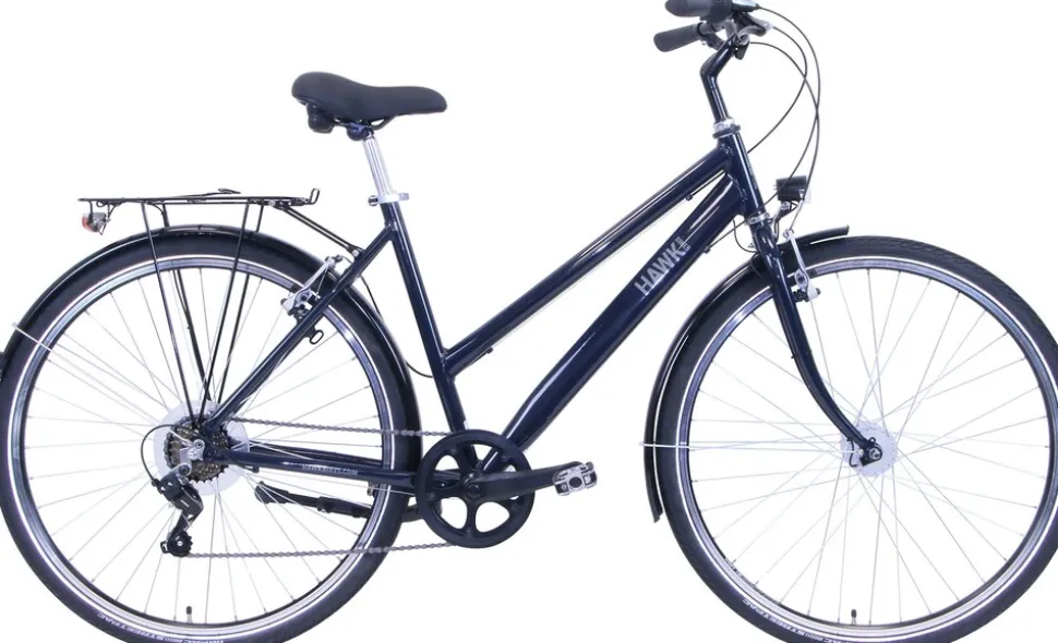 Hawk Citytrek Easy Lady Cityrad Damen 28 Zoll 46 cm Trapez - Anthrazit