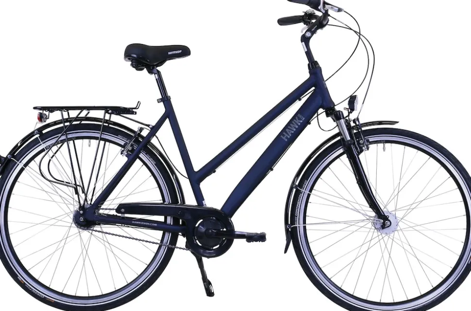 Hawk Citytrek Lady Deluxe Cityrad Damen 28 Zoll 53 cm Trapez - Anthrazit