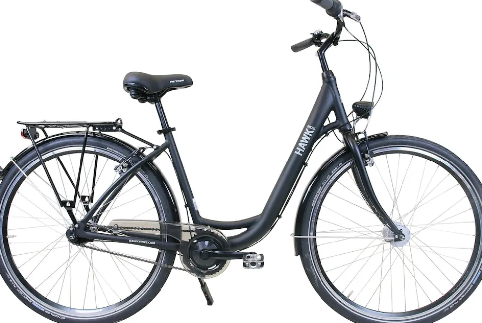 Hawk City Wave Easy Cityrad Damen 26 Zoll 44 cm Wave - Anthrazit