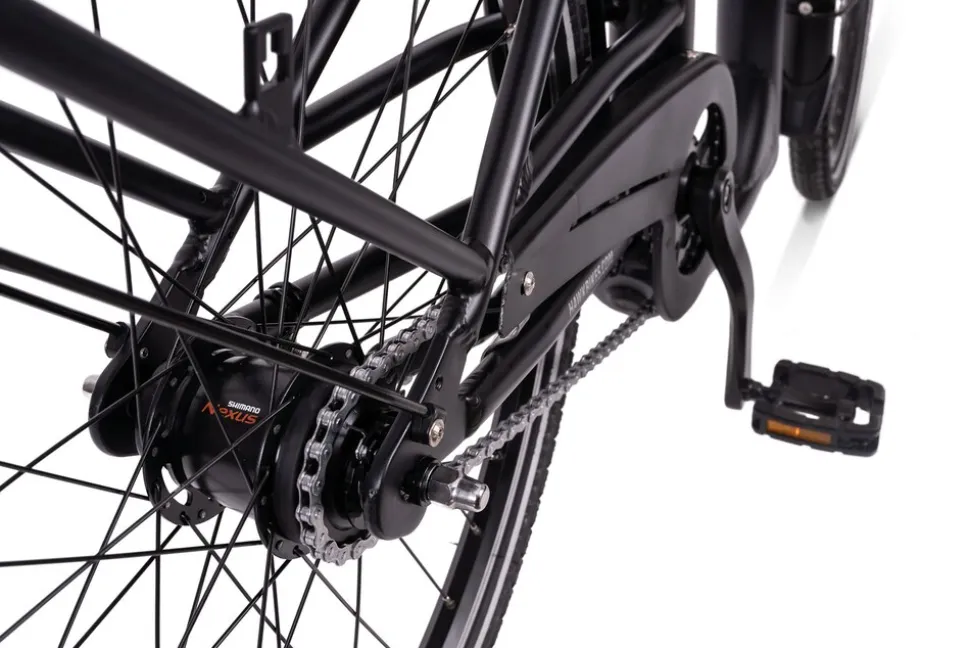 Hawk E-City Comfort E-Cityrad Damen 26 Zoll 44 cm Wave - Schwarz