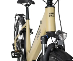 Hawk E-Trekking Lady E-Trekkingrad Damen 28 Zoll 50 cm Wave - Gelb