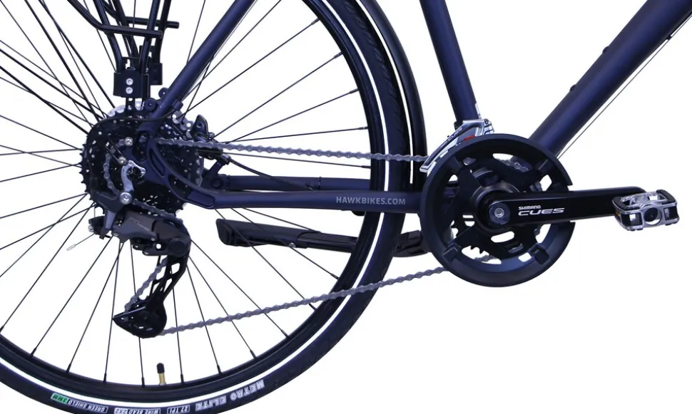 Hawk Trekking Gent Deluxe Plus Trekkingrad Herren 28 Zoll 57 cm Diamant - Anthrazit