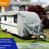 HC Outdoor Wohnwagen Abdeckplane Größe L 610 x 250 x 220 cm