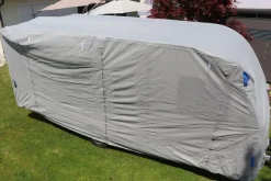HC Outdoor Wohnwagen Abdeckplane Größe L 610 x 250 x 220 cm