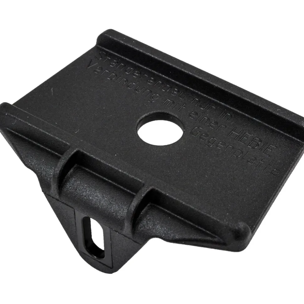 Hebie GFK Adapterplatte für Mittelbauständer Fahrradständer Montage Adapter Ständer Ständerplatte Platte universal