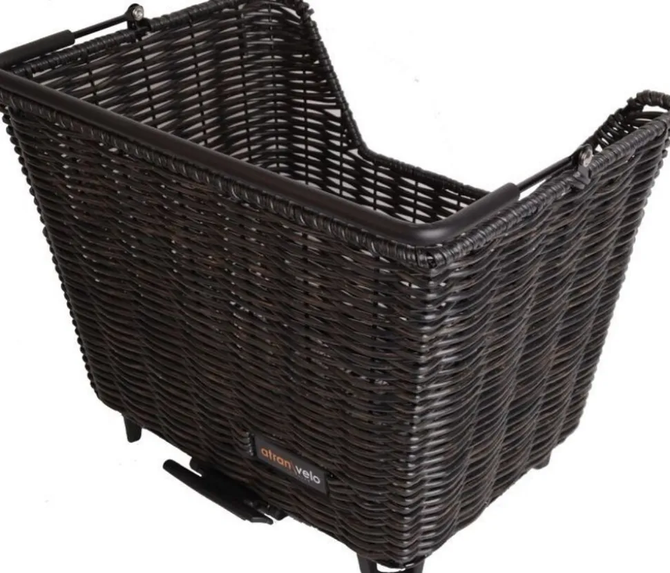 Hinterrad-Fahrradkorb "Picnic AVS", schwarz