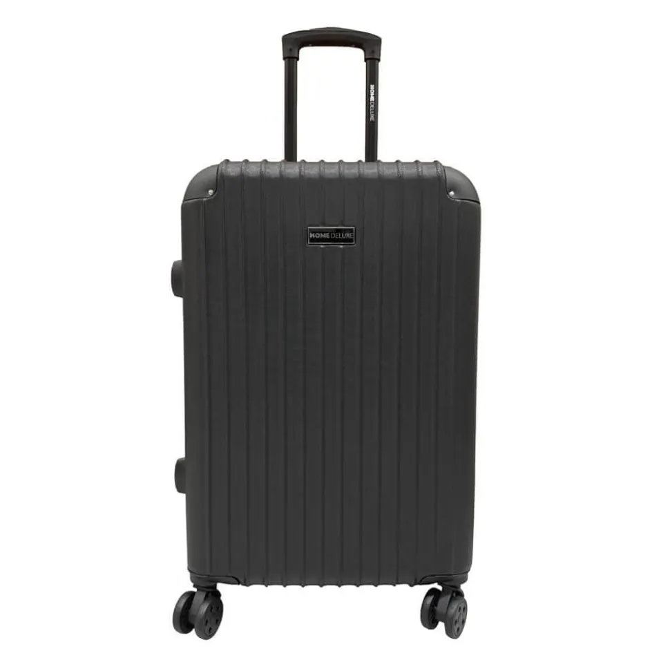 HOME DELUXE Reisekoffer Set VAYA – 3-teilig, Schwarz
