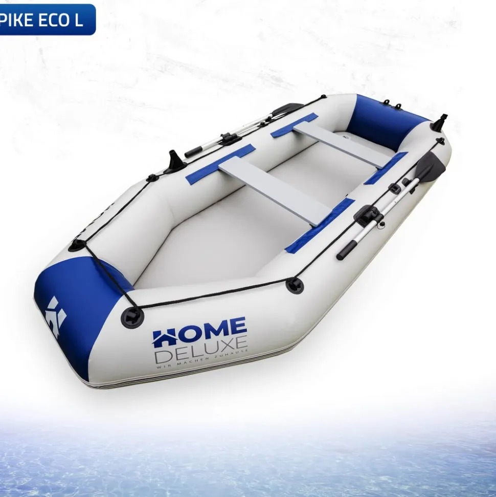 HOME DELUXE Schlauchboot mit Motor PIKE S