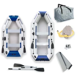 HOME DELUXE Schlauchboot mit Motor PIKE S