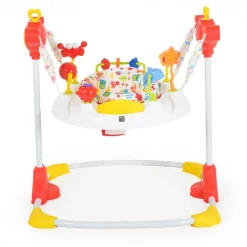 Hopser Vista mit Spielcenter, Musik, Licht, MP3-Anschluss, Höhe einstellbar weiß rot
