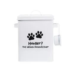 HTI-Living Vorratsdose Tierfutter mit Dosierlöffel Landhaus
