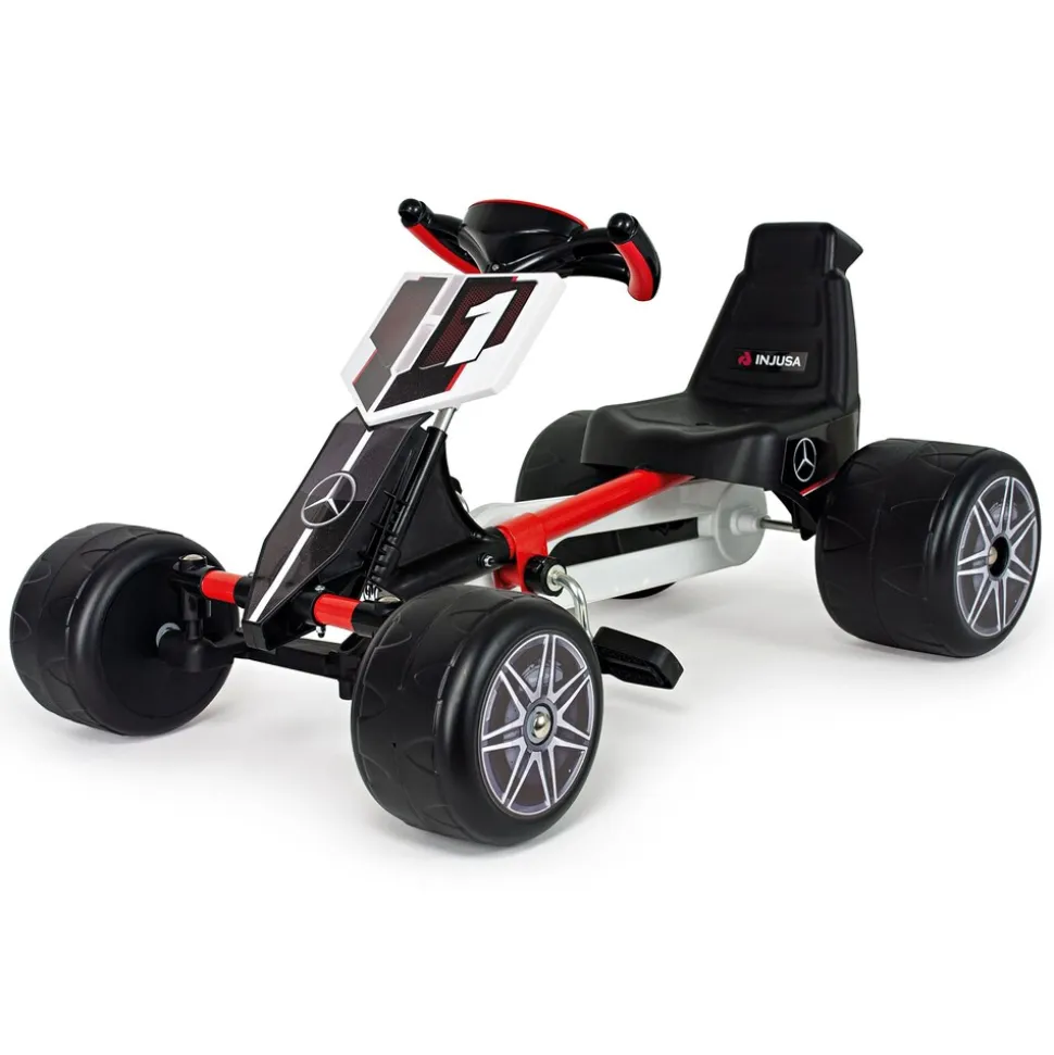 INJUSA Mercedes Benz Special Go Kart Kinderfahrzeug Rutschauto ab 2 Jahren ergonomisch stabil Lizenzdesign