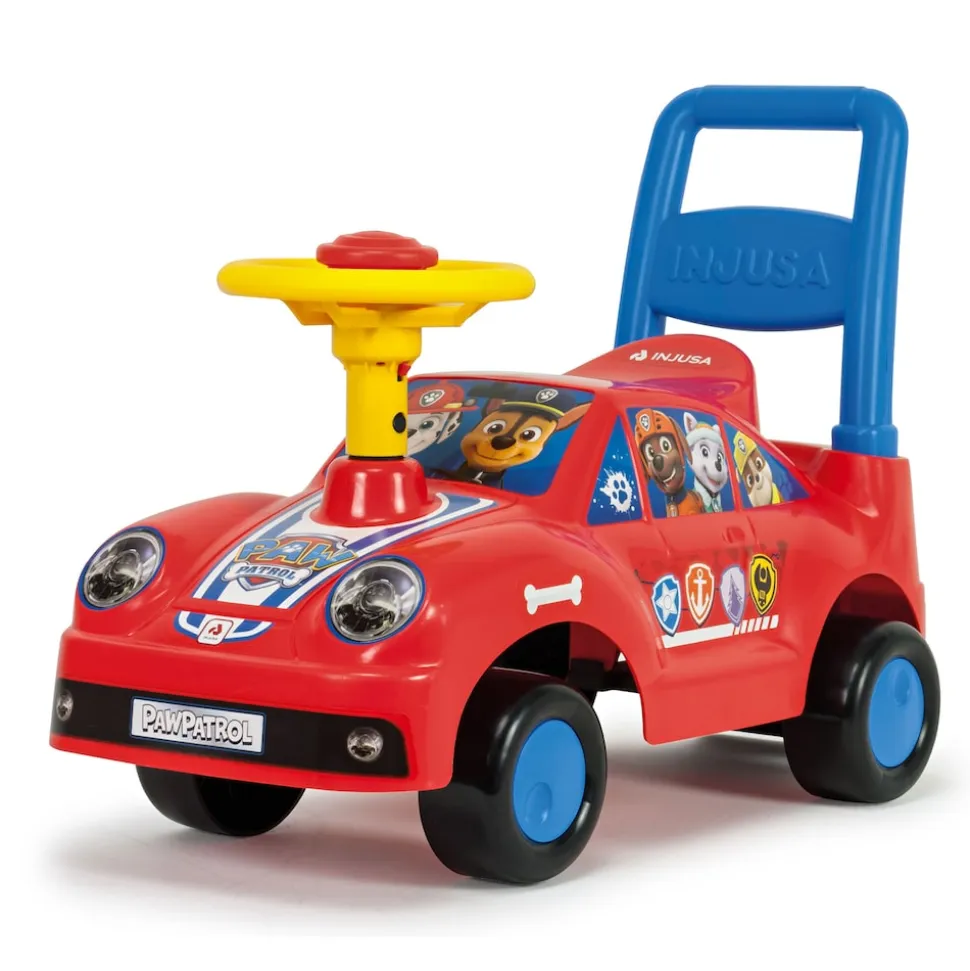 INJUSA Paw Patrol Racing Rutscher für Kinder ab 1 Jahr Lauflernspielzeug mit Marshall Lenkrad & Hupe – Ergonomisches Kinderauto mit Griff
