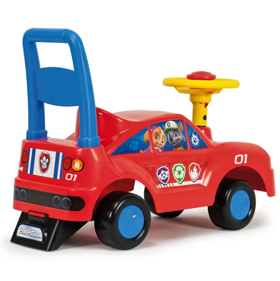 INJUSA Paw Patrol Racing Rutscher für Kinder ab 1 Jahr Lauflernspielzeug mit Marshall Lenkrad & Hupe – Ergonomisches Kinderauto mit Griff