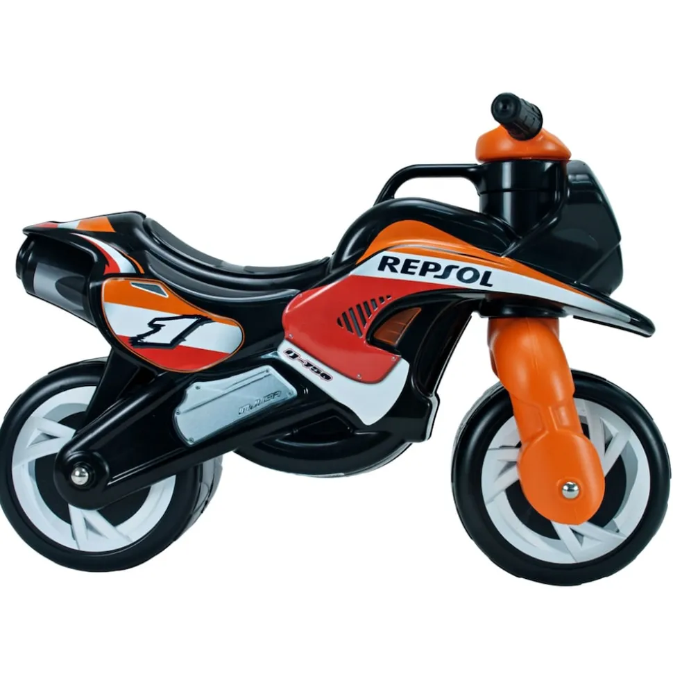 INJUSA Tundra Repsol Moto Laufrad ab 18 Monate – Kindermotorrad im Racing-Design mit breiten Rädern